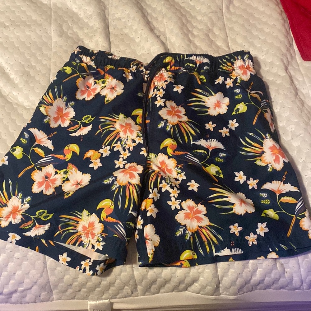 Floral swim shorts